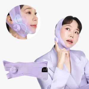 Sculpt Your Dream Jawline: Balance Fit EMS V-Line Band for Ultimate Face Contouring.