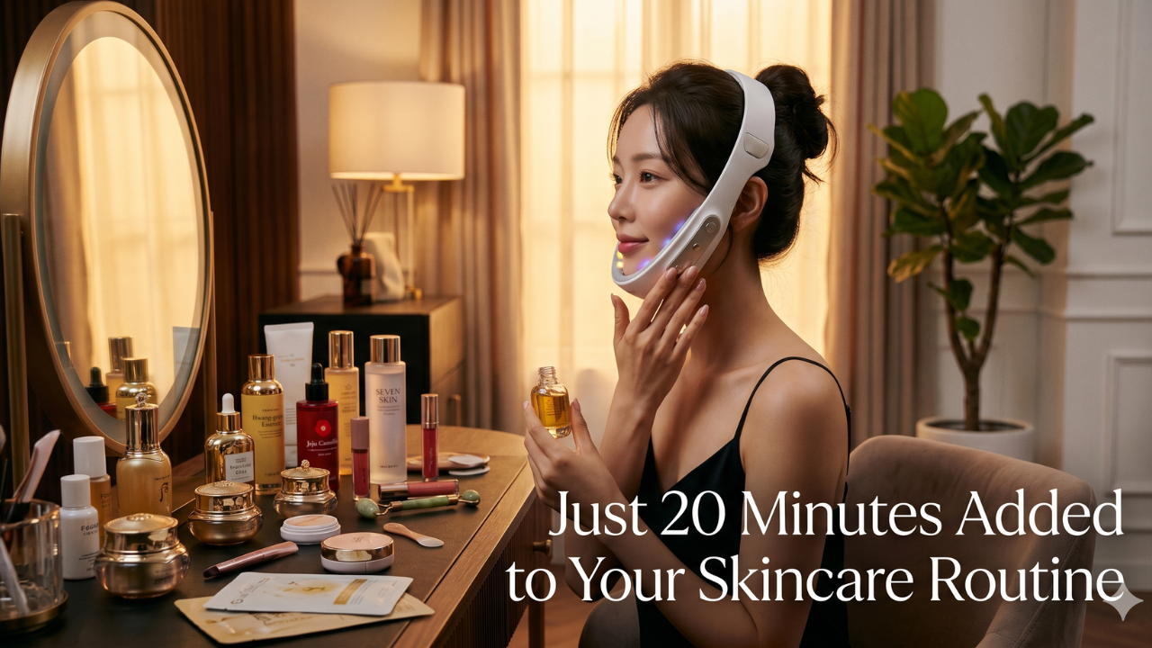 Balance Fit EMS V-Line Band - Daily Skincare Routine