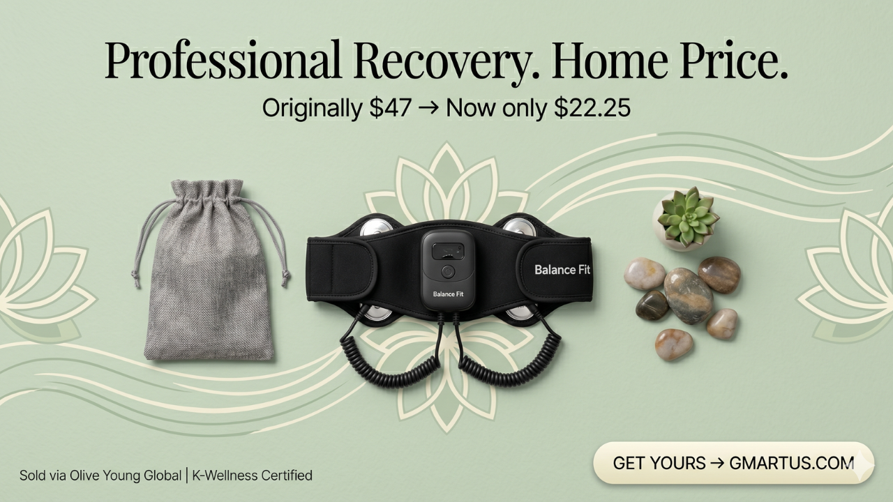 Balance Fit EMS Recovery Band – Professional recovery at home price – Only $22.25 at GMARTUS