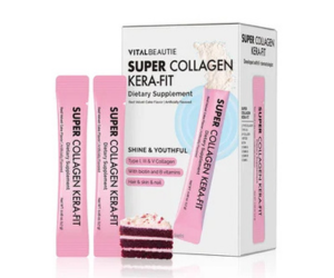 VITALBEAUTIE Super Collagen Kera-fit 0.06 oz.(1.7g) x 30ea.